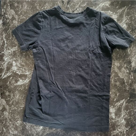 Kids Adidas Black Tee with White Logo 13-14 Yr - Picture 6 of 6